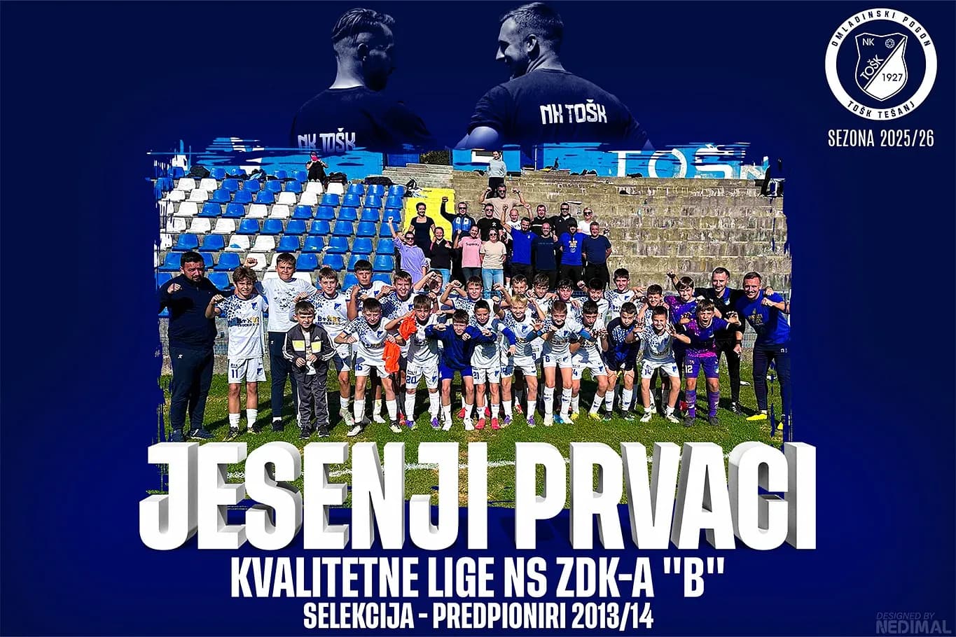 Predpioniri TOŠK-a jesenji prvaci sa maksimalnim učinkom 10/10