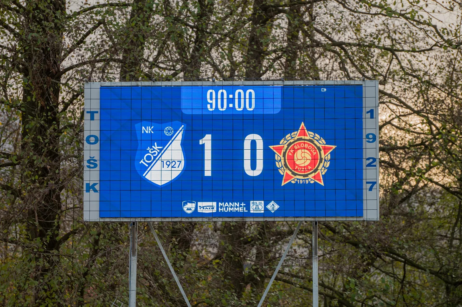 TOŠK pobjedom protiv Slobode će prezimiti na drugoj poziciji Prve lige FBiH