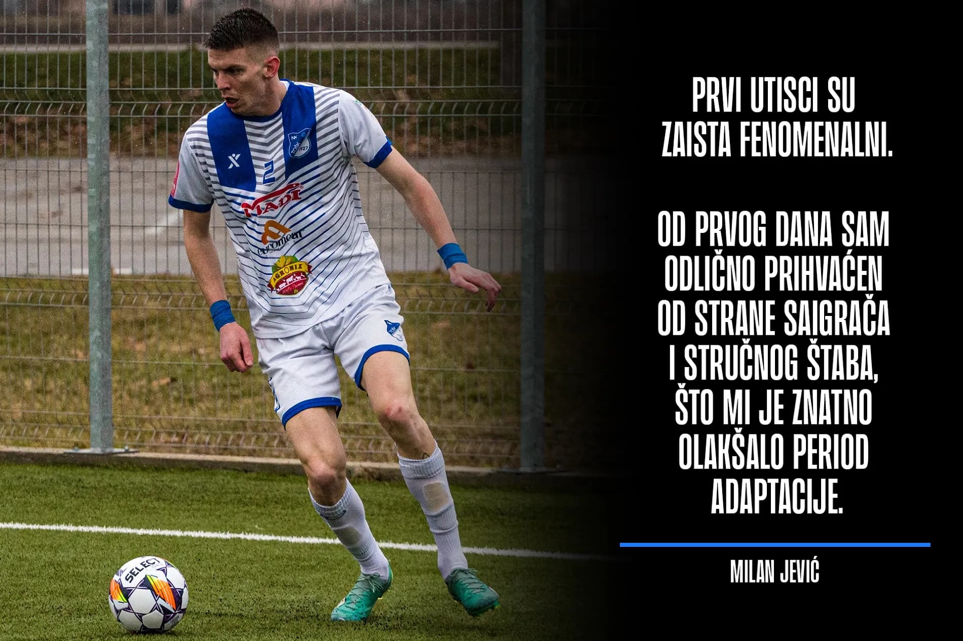 NK TOŠK - Izjava Milana Jevića