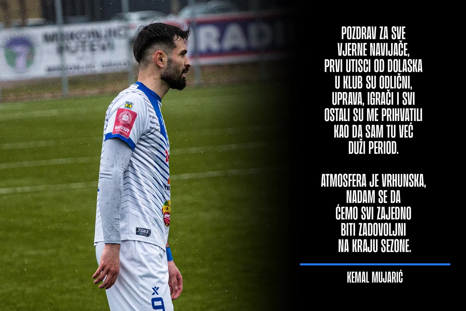 NK TOŠK - Izjava Kemala Mujarića