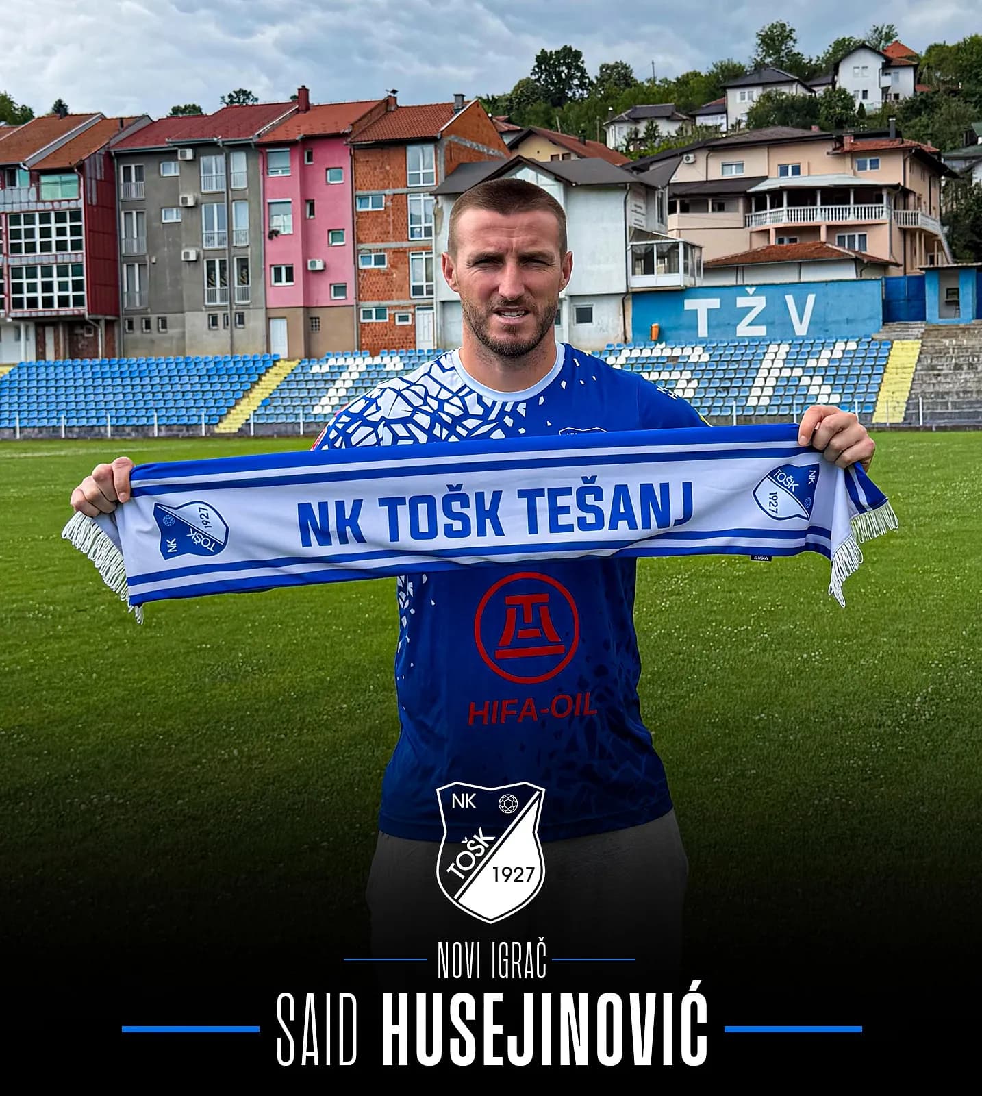 💥Said Husejinović novi igrač NK TOŠK