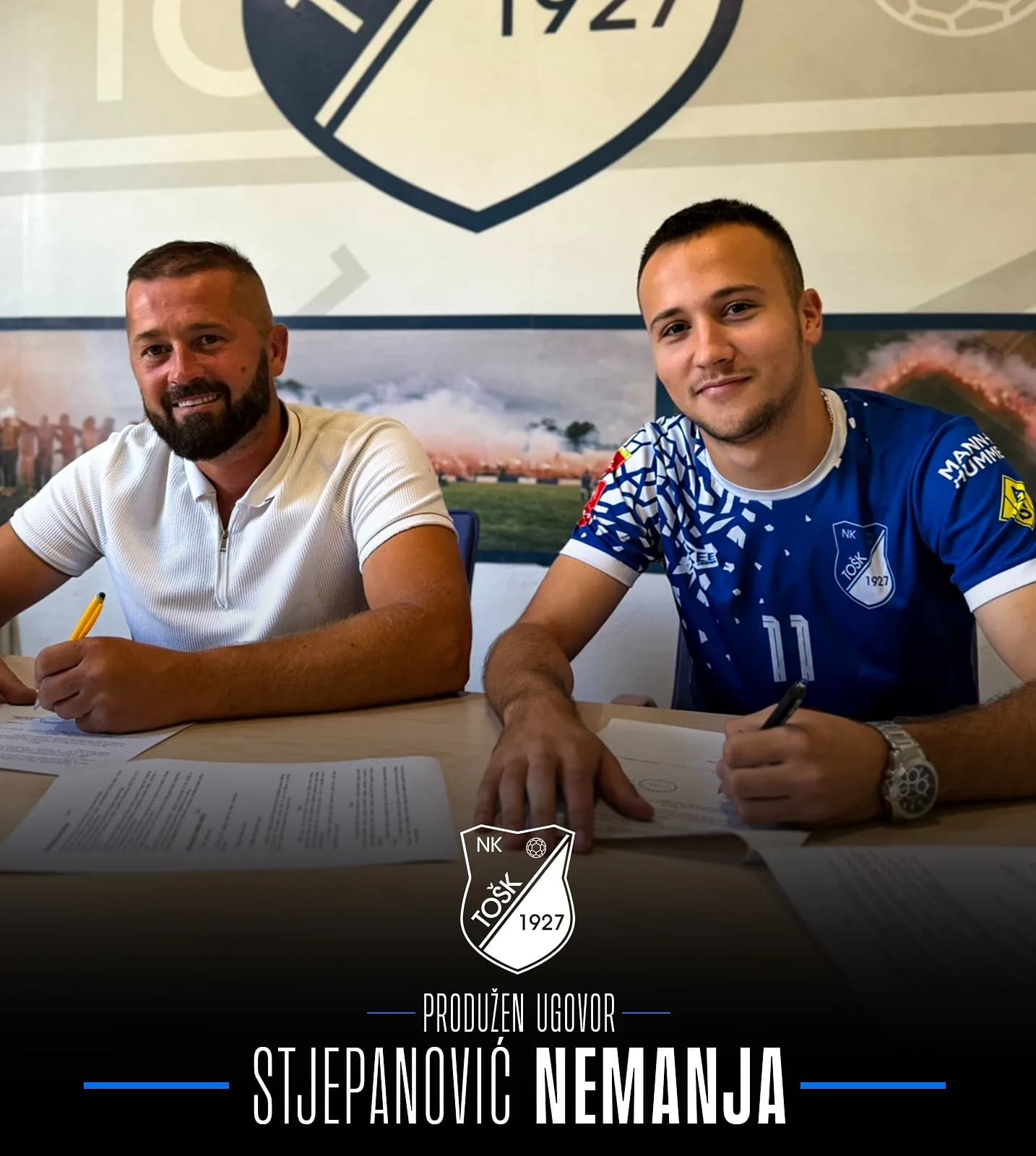 Stjepanović produžio ugovor s TOŠK-om