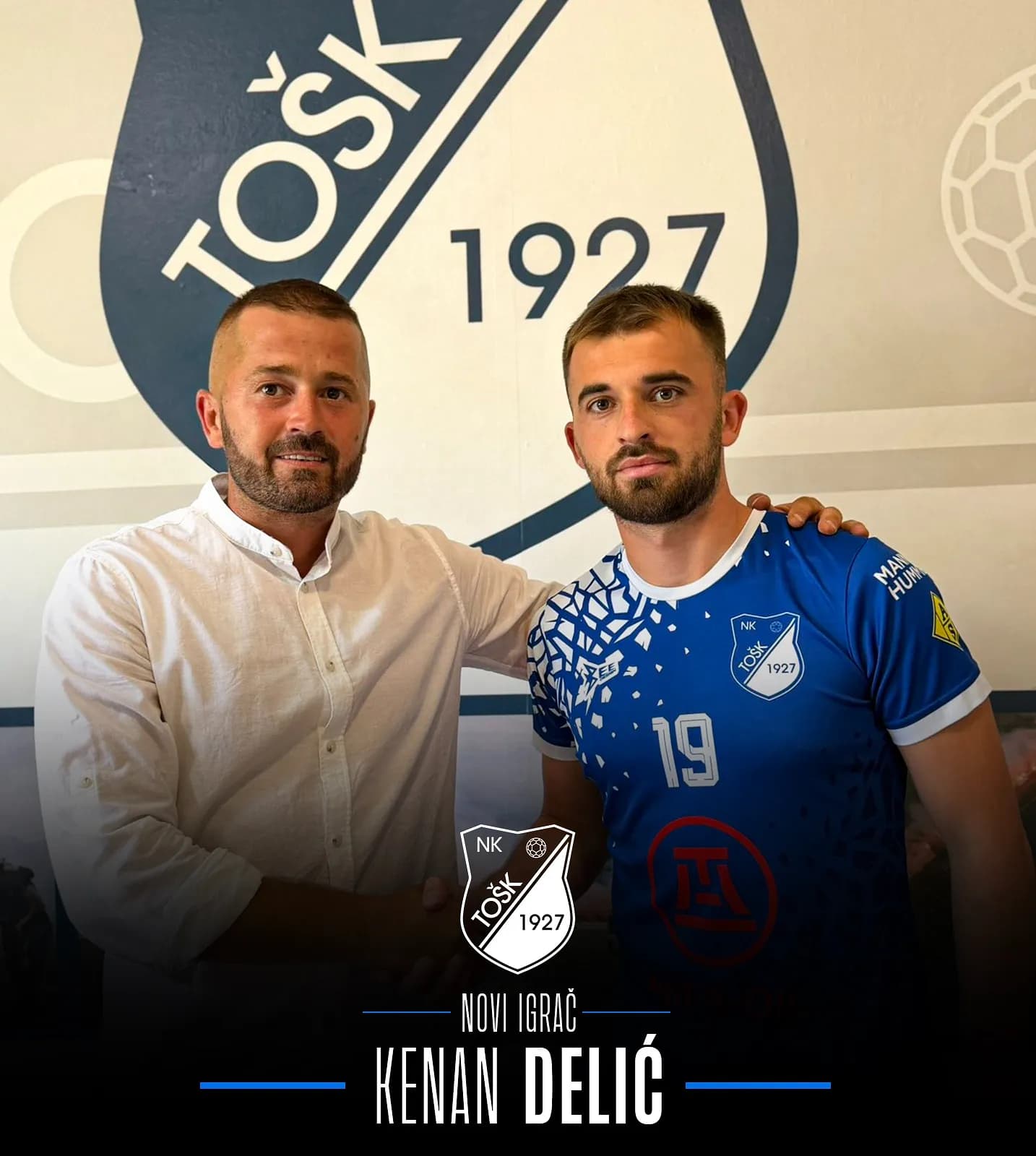 Kenan Delić veliko pojačanje TOŠK-a