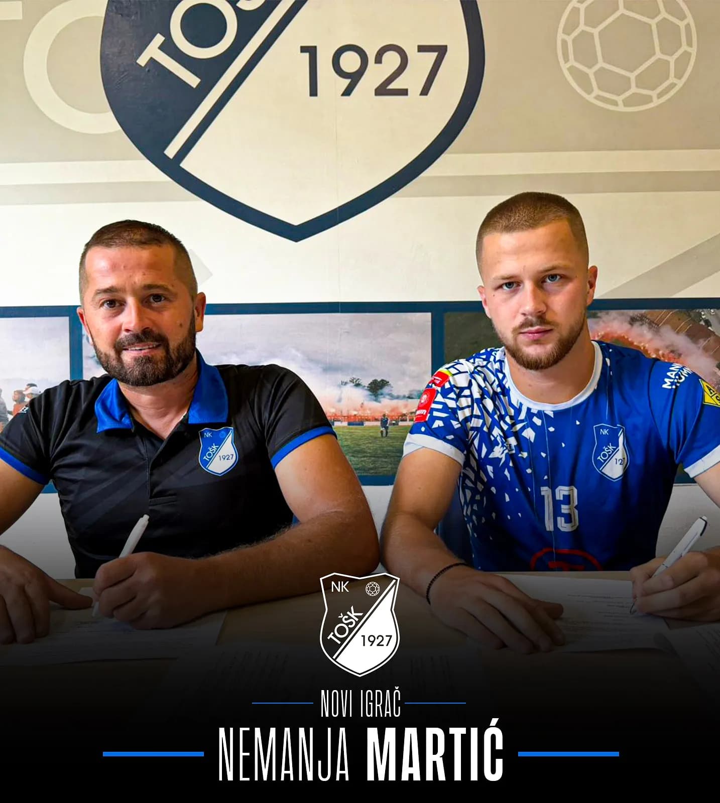 Nemanja Martić novi igrač NK TOŠK