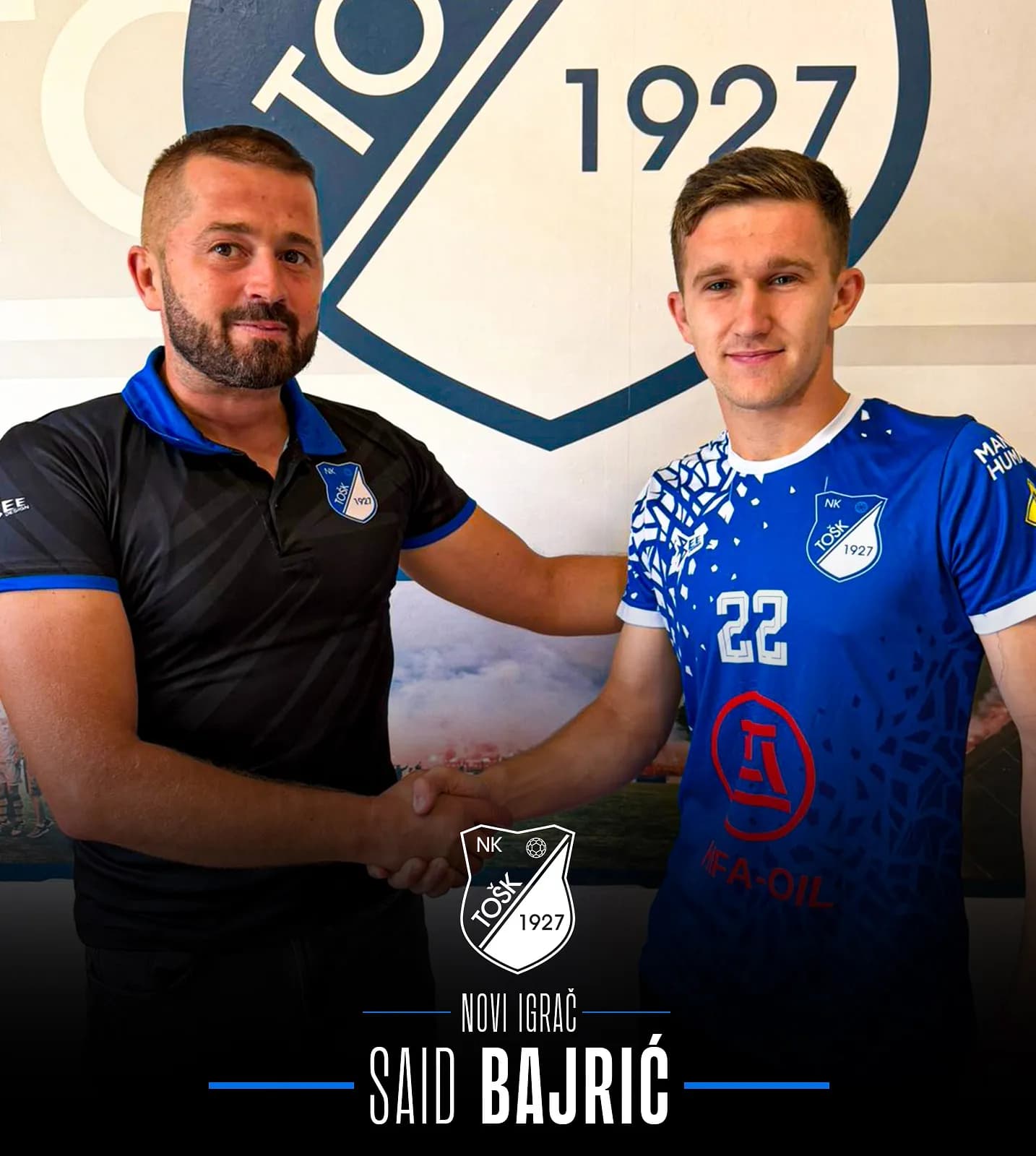 Said Bajrić novi igrač NK TOŠK